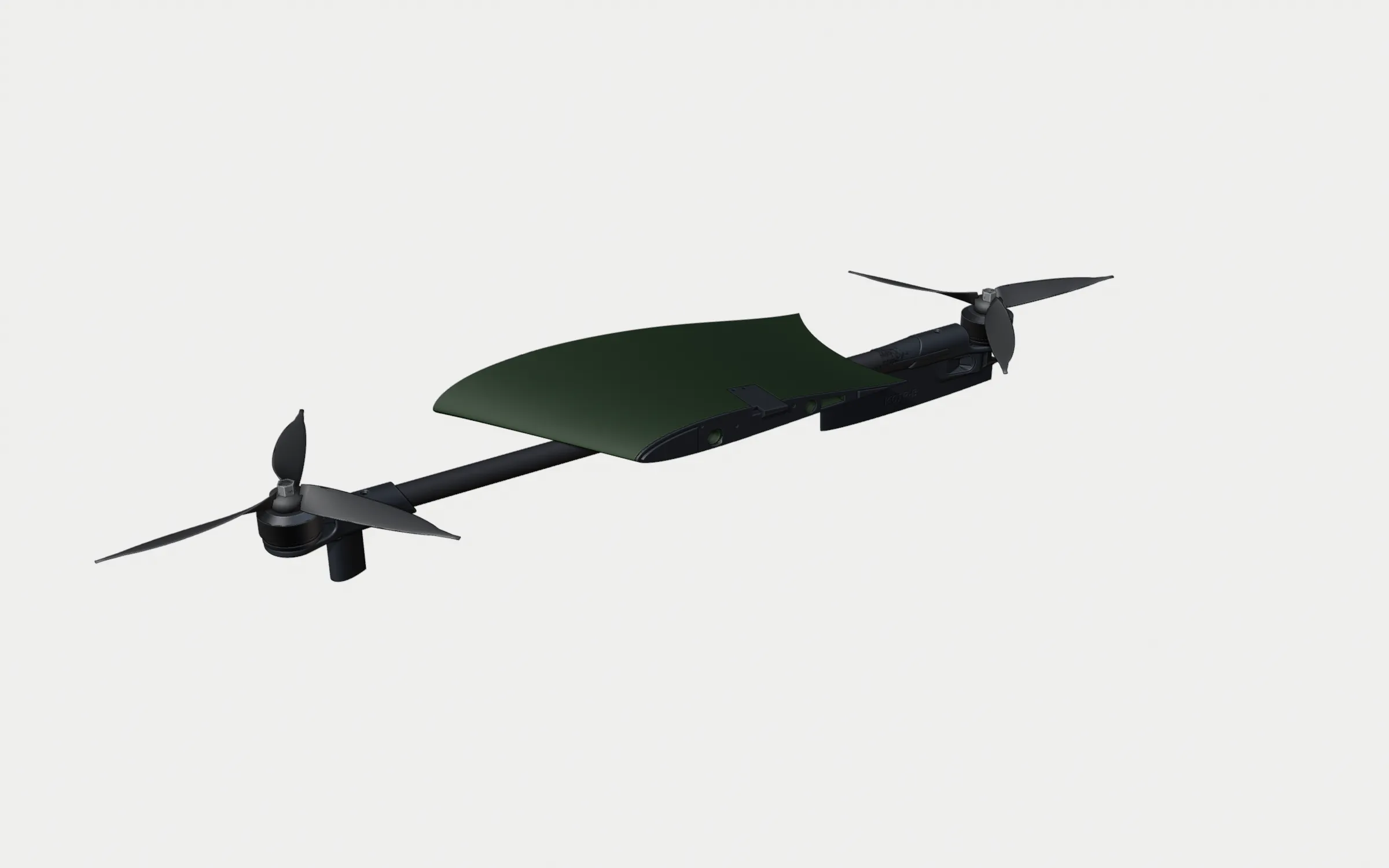 VTOL Section, green colourway