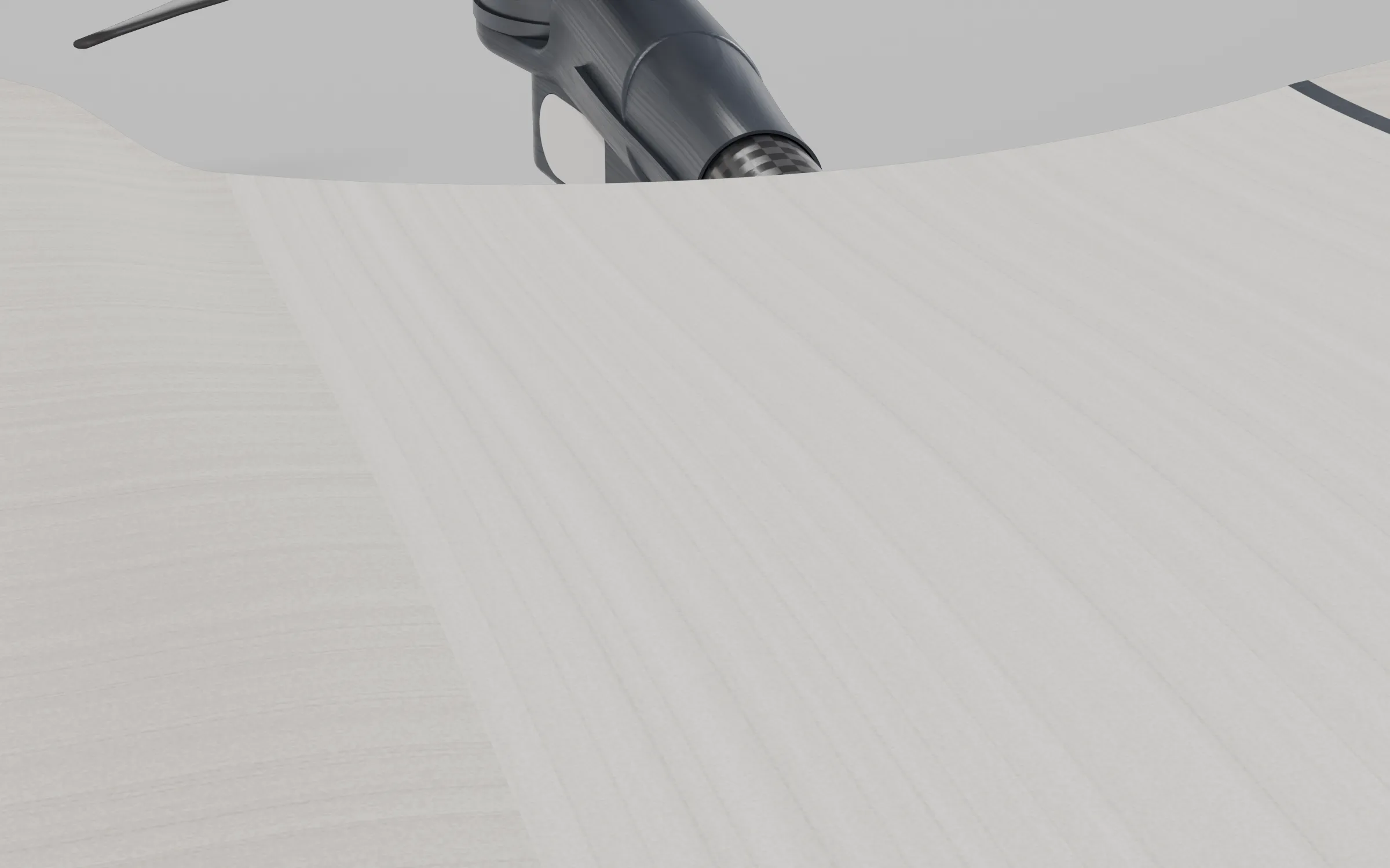 Foamed surface