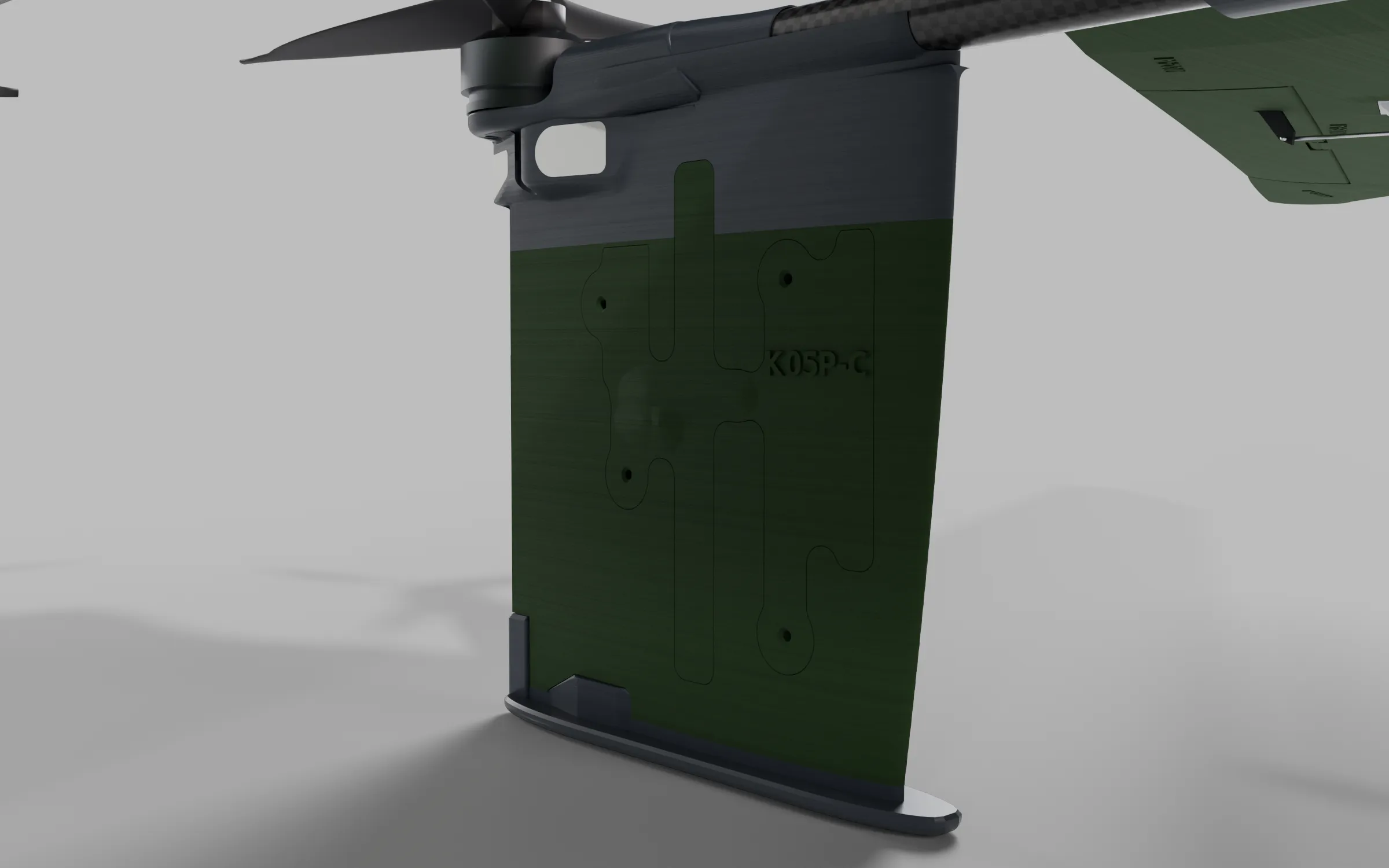 Keel B, green colourway