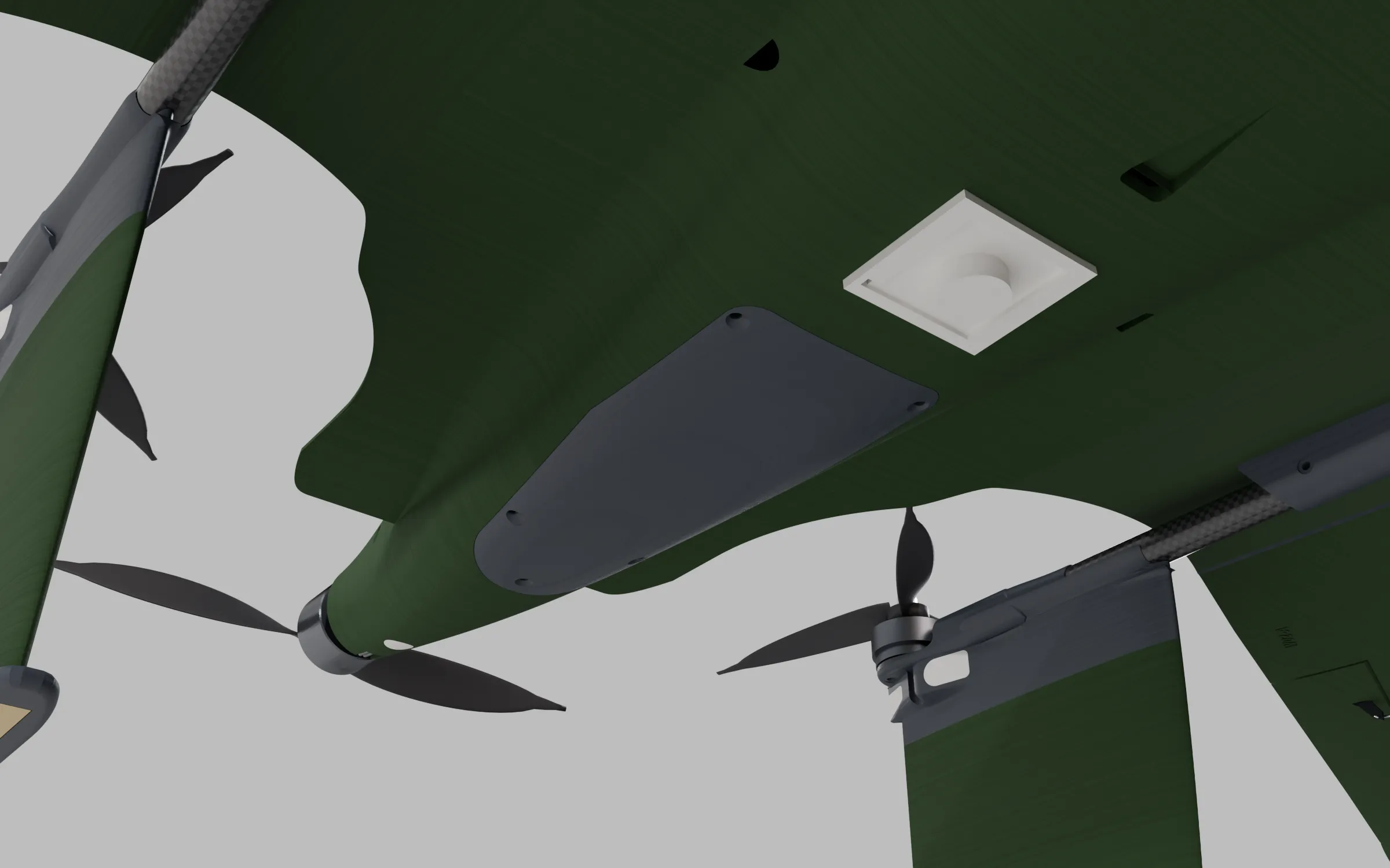Payload bay, green colourway